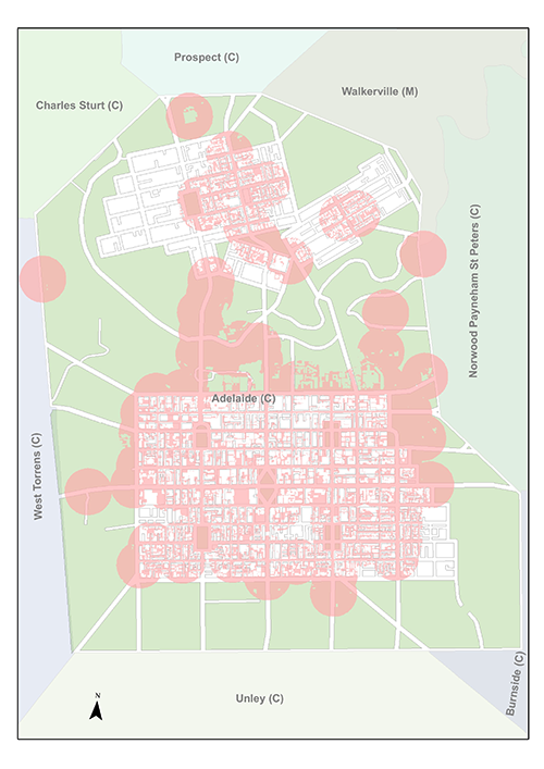 City of Adelaide WiFi Coverage City of Adelaide WiFi Coverage